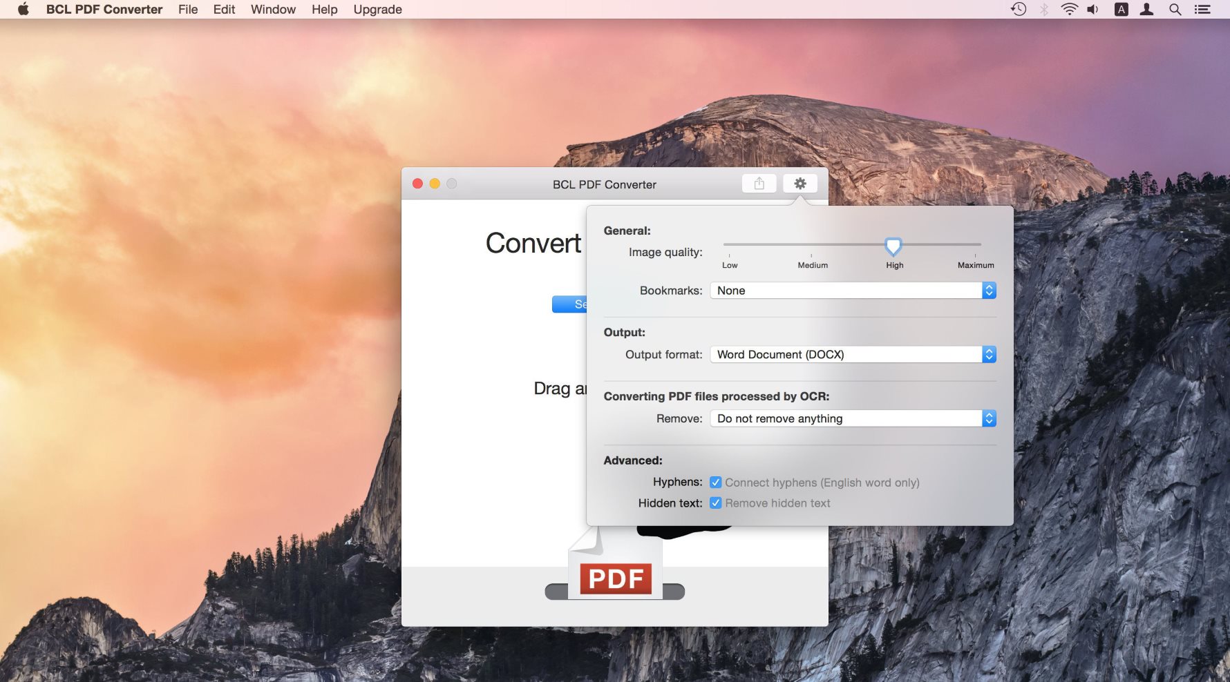 Free pdf converter for mac